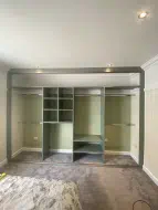 A unique layout to fit our clients needs in reed green, fitted in Norton